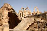Perspective, Amphitheatre of El Jem, Tunisia.