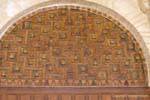 Harmony of carved wood, Jamaa Sidi Oqba Mosque, Kairouan, Tunisia.