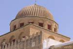 One of the two domes of the prayer room, Grand Mosque, Kairouan, Tunisia.