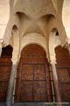 Arches of the Mosque Oqba Ibn Nafaâ, Kairouan, Tunisia.