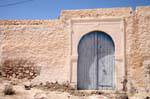 El Abassia, typical door constructions Kerkennah, Tunisia.