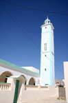 El Attaya, the great minaret of the mosque, Kerkennah, Tunisia.