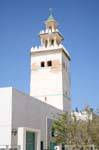 Kerkennah El Attaya, view of the minaret of the mosque, Tunisia.