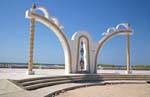 The monument to the sea, Remla, Kerkennah, Tunisia.