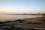 Beach of Sidi Frej evening, Tunisia.