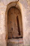 Antique wooden door Ksar Douirat, Tunisia.