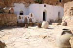 Pottery and cave, Ksar Douirat, Tunisia.