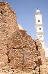 Minaret, Ksar Ghoumrassen, Tunisia.