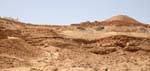 Landscape Ksar Guermessa, Tunisia.