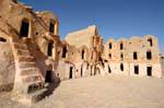 Second court of Ksar Ouled Soltane, Tunisia.