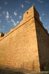 Wall angle, Borj el Kebir, Mahdia, Tunisia.