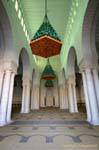 Prayer room and mihrab, Grand Mosque, Mahdia, Tunisia.