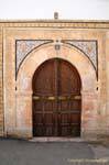 Sfax door richly decorated Sfax, Tunisia.