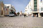 Large paved street going towards the Great Mosque, Sousse, Tunisia.