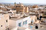 The roofs of the city and parables, Sousse Medina, Tunisia.