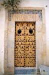 Signs Door Sousse medina, Tunisia.