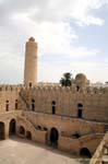 Tower lantern and interior stairs, Ribat, Sousse, Tunisia.