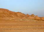 Stone desert and ridges, Tamerza Chebika region, Tunisia.