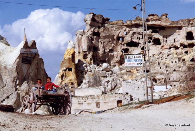 Kids trolley, Magic Valley, Cappadocia - Turkey