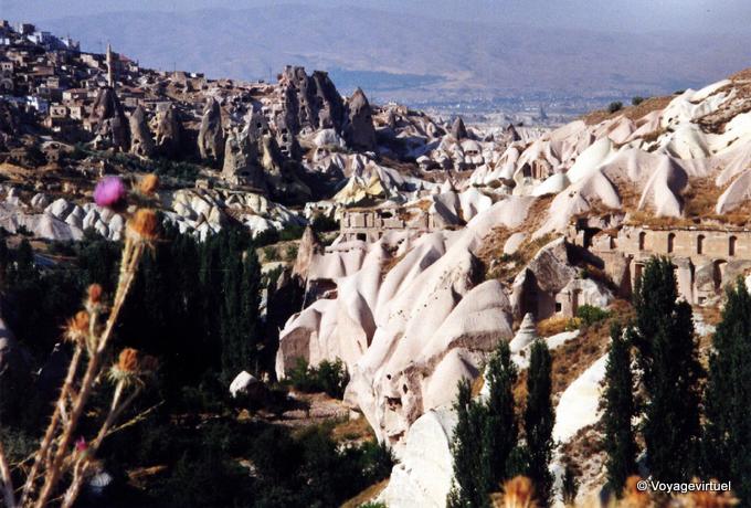 Delirium of a landscape of Cappadocia, Uchisar - Turkey