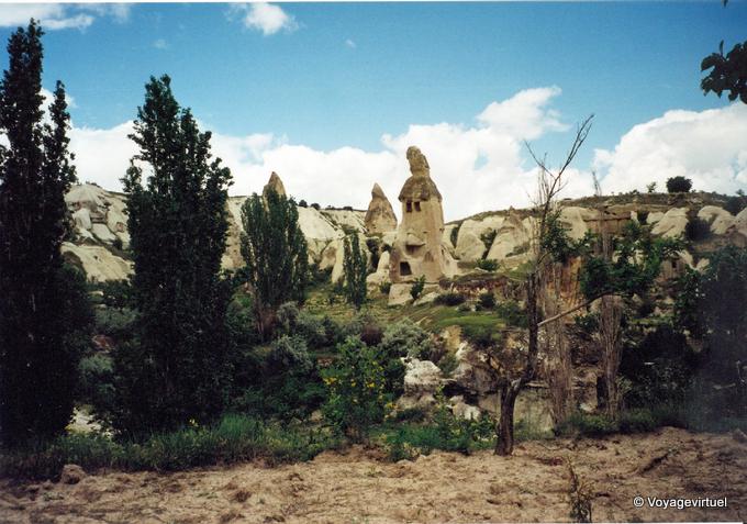 Troglodyte dwelling for human pace, Cappadocia - Turkey