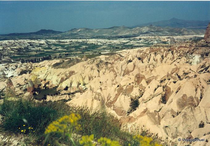Panorama on part of Cappadocia - Turkey