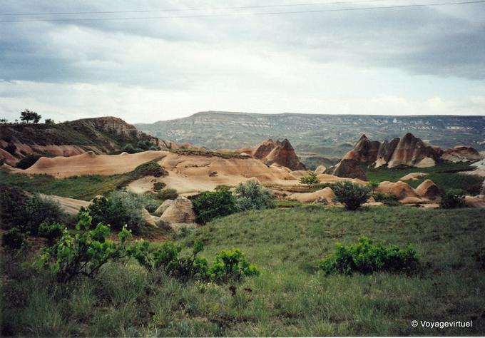 Landscape of Cappadocia (Kapadokya) - Turkey