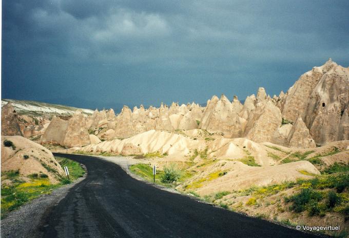 Mineral delirium under the sun storm, Cappadocia - Turkey