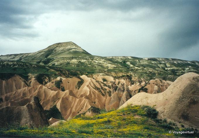 Rose Valley from above, Cappadocia - Turkey
