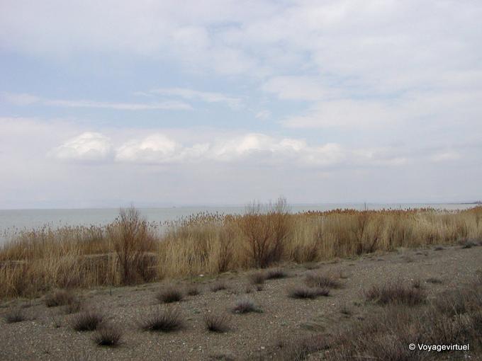 On the shore of the lake to Beysehir - Turkey