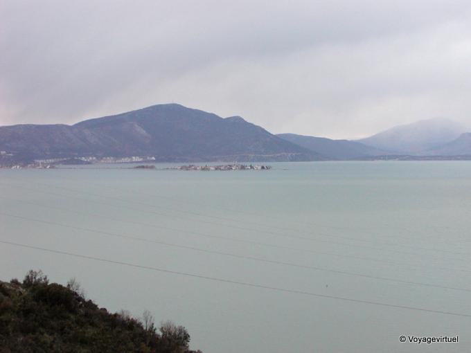 View Yesilada on Lake Eğirdir - Turkey