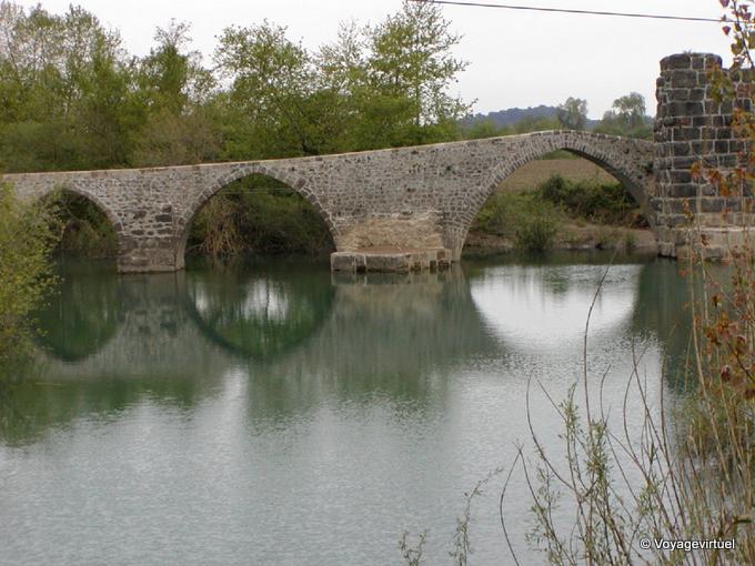 Old bridge over the river Manavgat - Turkey