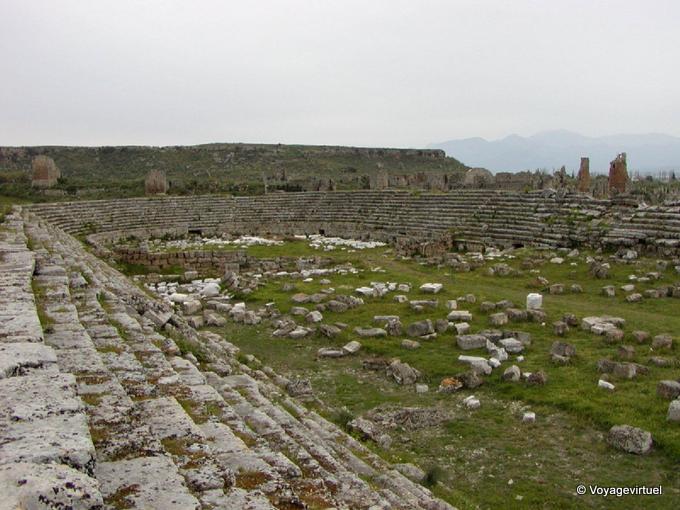 The largest ancient stadium of Asia Minor, Perge - Turkey