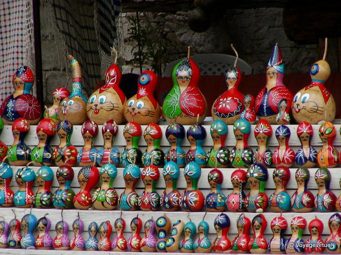 Gourds and dolls, Alanya - Turkey