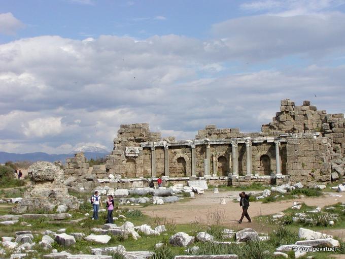 Byzantine Basilica, Side - Turkey