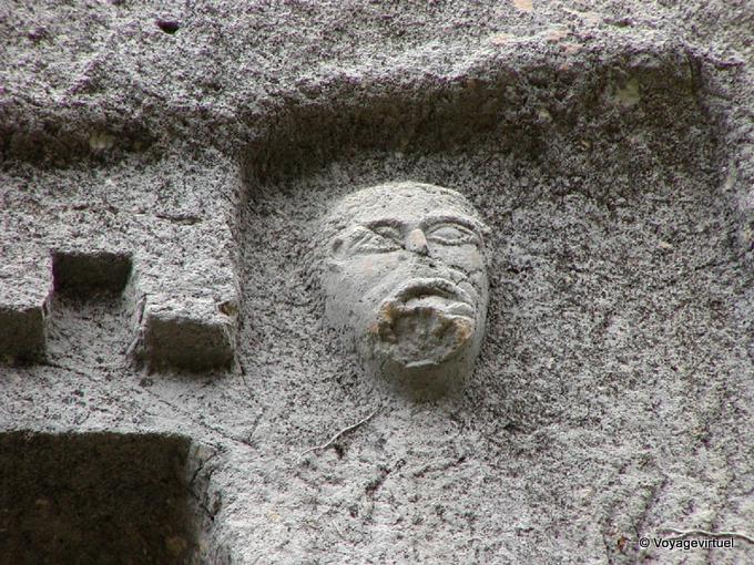 Head sculpture, Termessos - Turkey
