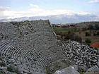 Theatre Selge, second century, 8700 seats, Turkey.