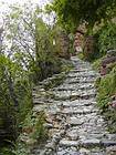 The climb to the citadel, Alanya, Turkey.