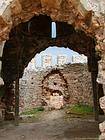 Niches in the citadel, Alanya, Turkey.
