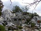 Small temple or Heroum (Heroon), Termessos, Turkey.