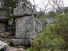 Open grave by looters, Termessos necropolis, Turkey.